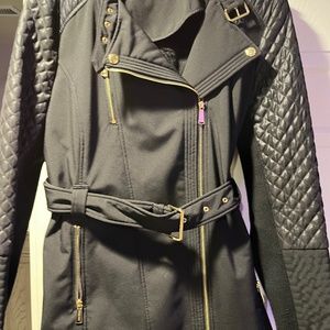 Michael Kors Belted Quilted Winter Coat